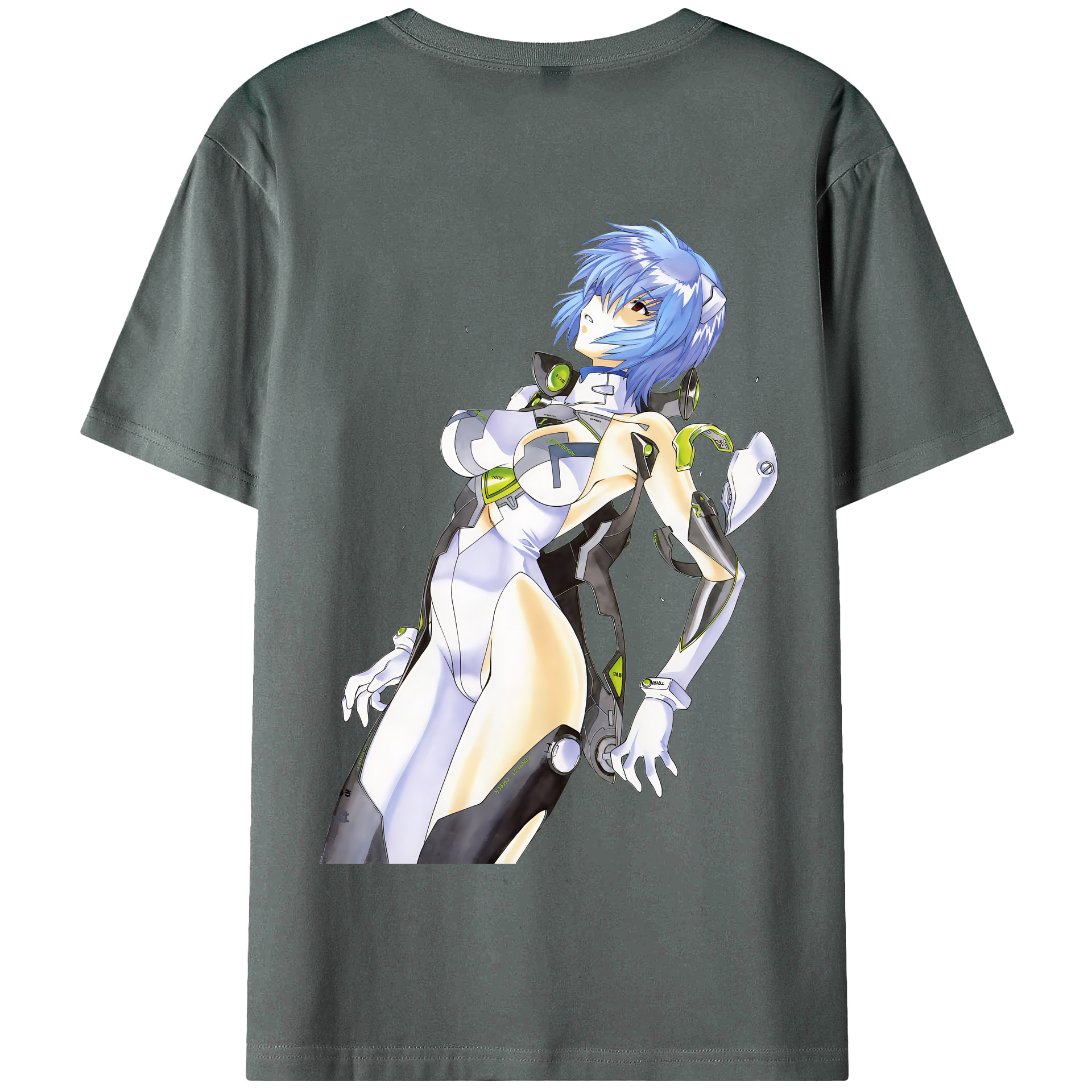 （画像用） EVA 新世紀エヴァンゲリオン 綿100％半袖Tシャツ（背面プリント）